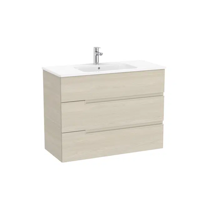 Victoria-N. Unik - base unit with three drawers, legs and basin