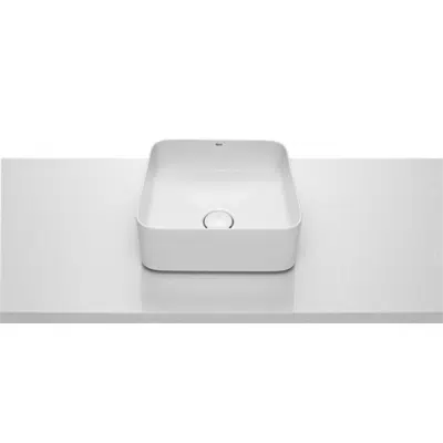 imagen para INSPIRA SQUARE 370 Over countertop FINECERAMIC® basin