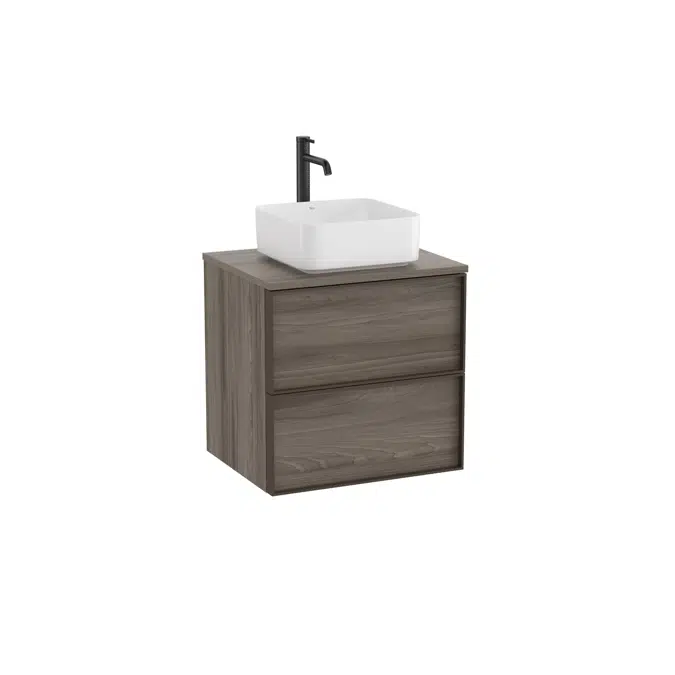 Inspira Base unit with two drawers for in countertop or over countertop basin