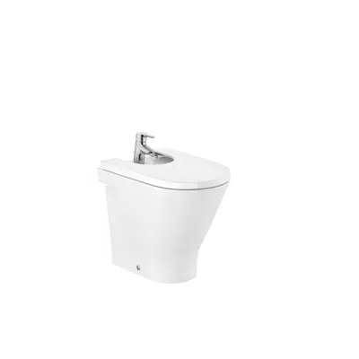 Image for The Gap ROUND Back to wall vitreous china Comfort bidet