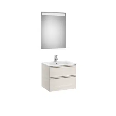 afbeelding voor THE GAP 605 Pack (base unit 2 drawers, basin and LED mirror)
