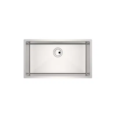 imagen para Praga Stainless steel single bowl kitchen sink