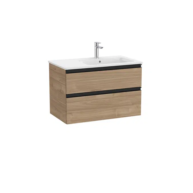 The Gap Unik (base unit with two drawers and right hand basin)