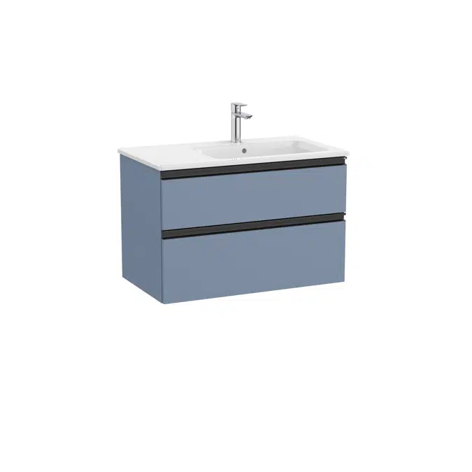 The Gap Unik (base unit with two drawers and right hand basin)