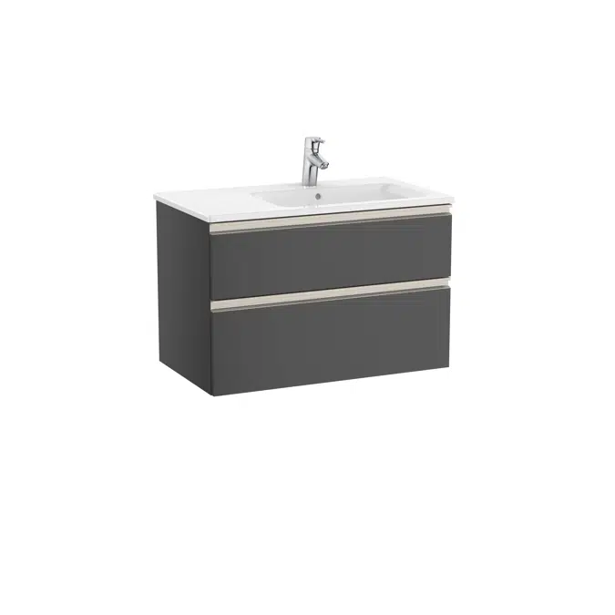 The Gap Unik (base unit with two drawers and right hand basin)