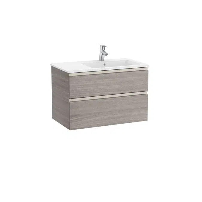 The Gap Unik (base unit with two drawers and right hand basin)