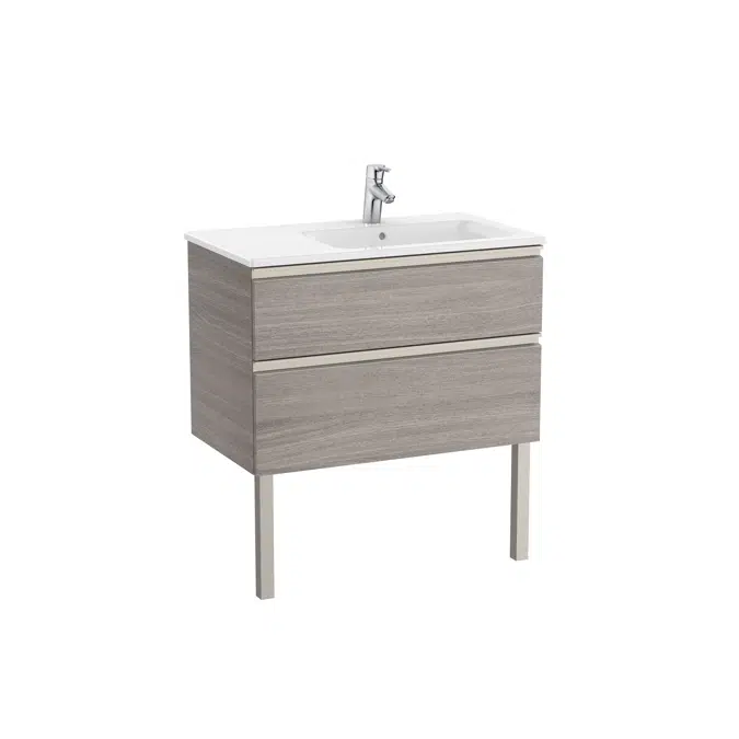 The Gap Unik (base unit with two drawers and right hand basin)