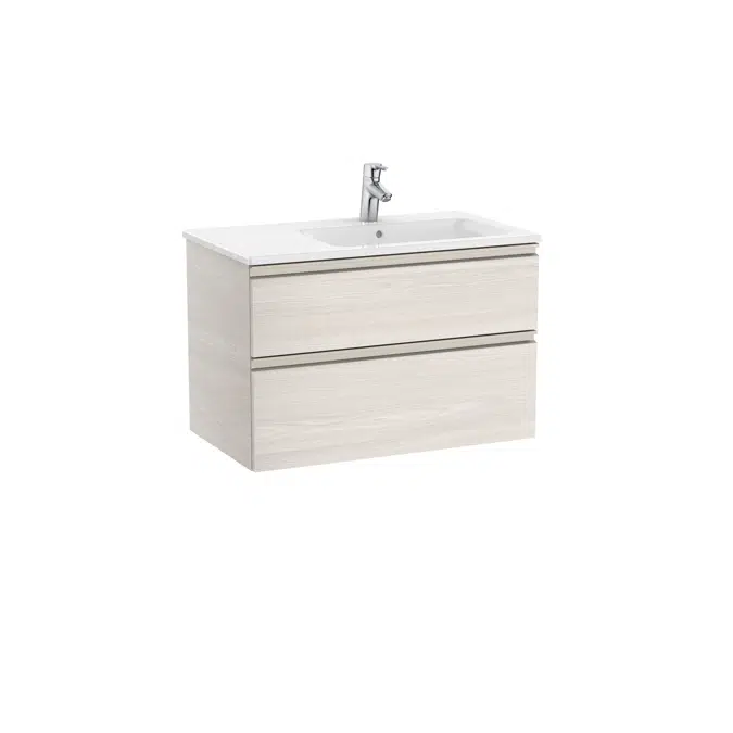 The Gap Unik (base unit with two drawers and right hand basin)
