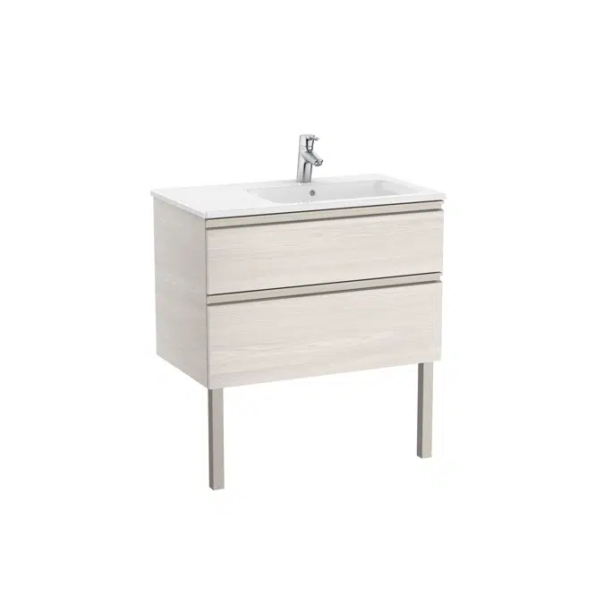 The Gap Unik (base unit with two drawers and right hand basin)