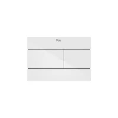 bild för In-Wall Systems PS2 Dual - Dual flush operating plate for Roca S installation systems. Cable technology. No tools required for installation