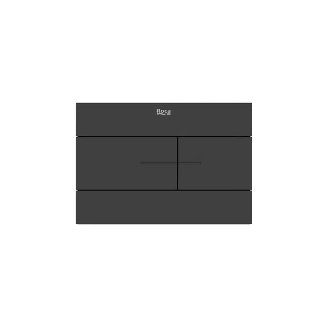 In-Wall Systems PS2 Dual - Dual flush operating plate for Roca S installation systems. Cable technology. No tools required for installation