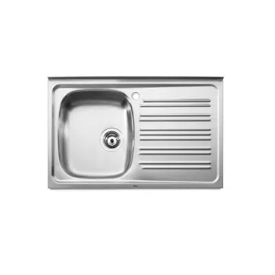 Image pour J 800 Single bowl kitchen sink and right drainer