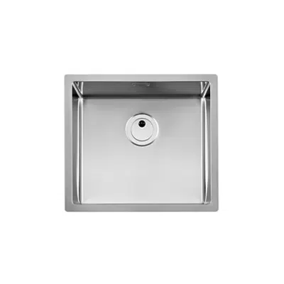 bild för PRAGA 500mm Stainless steel single bowl kitchen sink