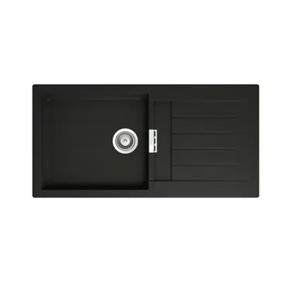 Image for OSLO QUARZEX® 1 bowl kitchen sink 1000