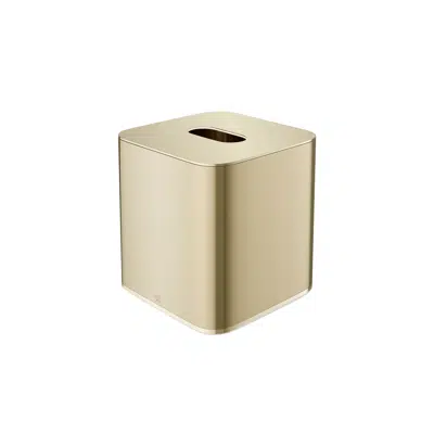 Obrázek pro BAIA - Tissue box Greige + Greige shiny cover & base ring