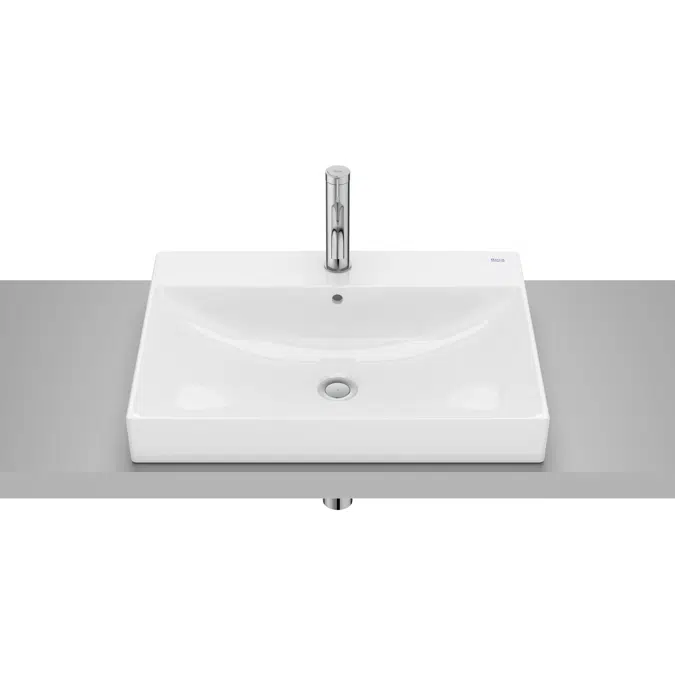 Ona  In countertop  FINECERAMIC® basin with taphole