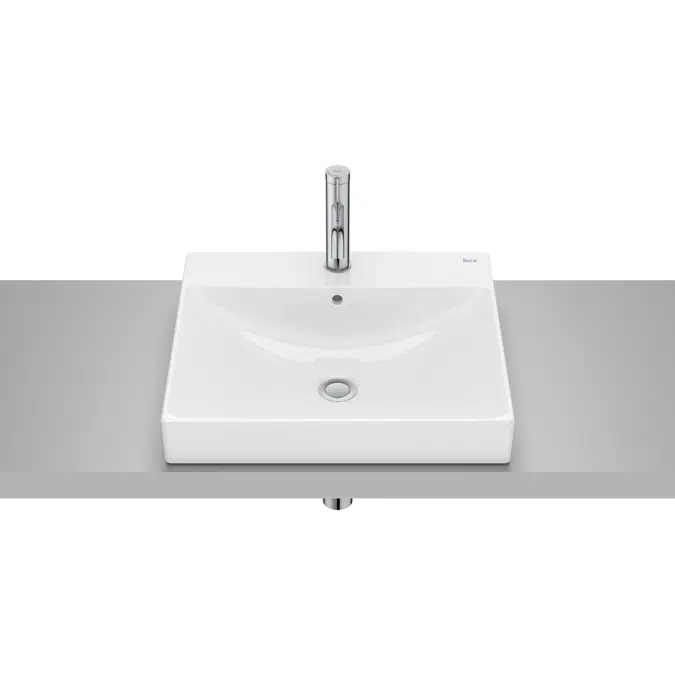 Ona  In countertop FINECERAMIC® basin with taphole