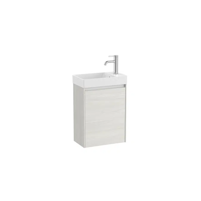 ONA Unik (compact base unit with one door and left hand basin)