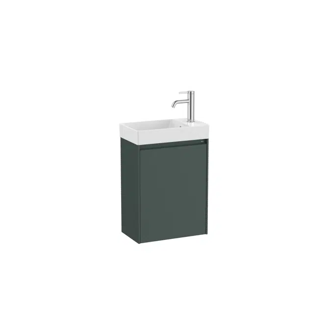 ONA Unik (compact base unit with one door and left hand basin)