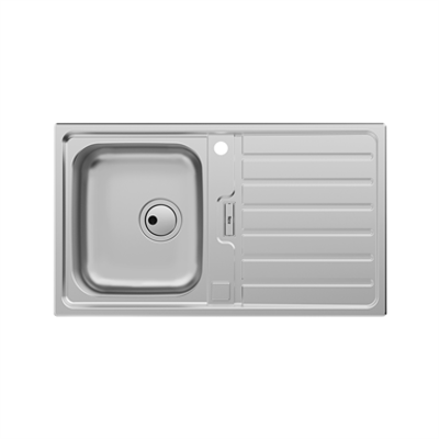 Image for SIENA 860 Stainless steel single bowl kitchen sink