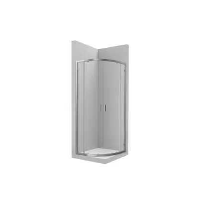 obraz dla VICTORIA MR 900 - Quadrant shower enclosure with 2 sliding doors + 2 fixed panels (R550)