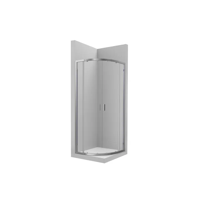 VICTORIA MR 900 - Quadrant shower enclosure with 2 sliding doors + 2 fixed panels (R550)