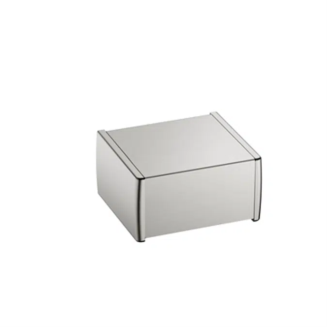 ARMANI - ISLAND Covered toilet roll holder