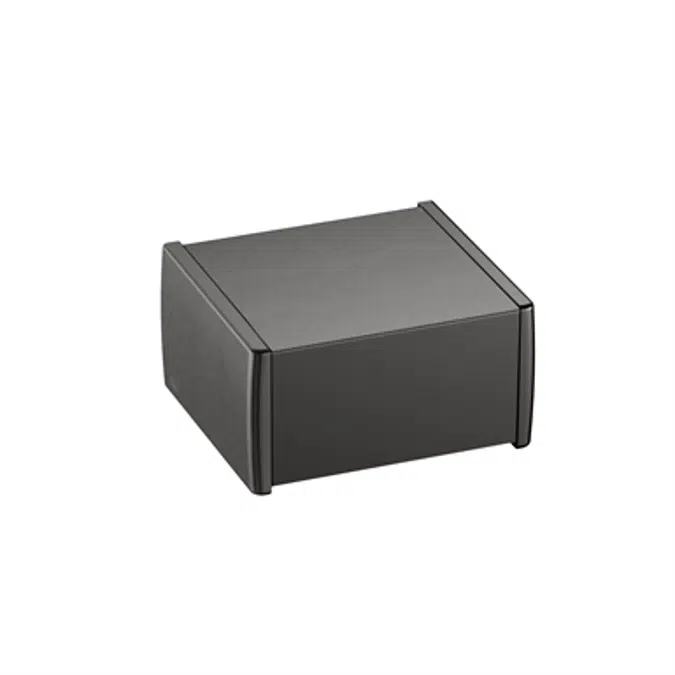 ARMANI - ISLAND Covered toilet roll holder