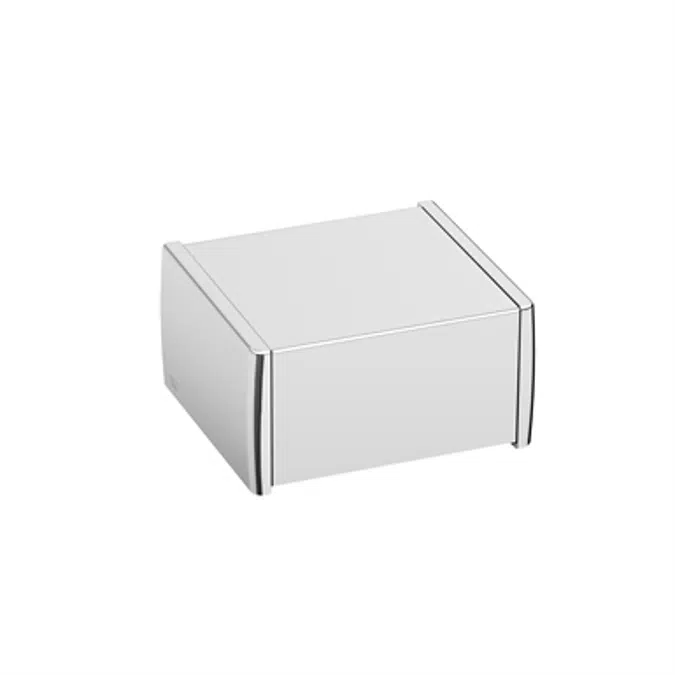 ARMANI - ISLAND Covered toilet roll holder