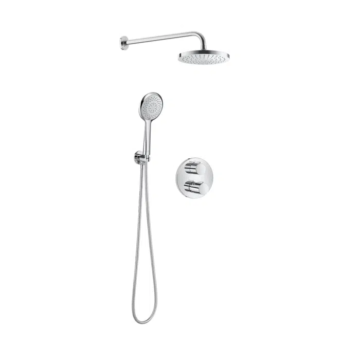 T-1000 Pack Thermostatic RocaBox Round