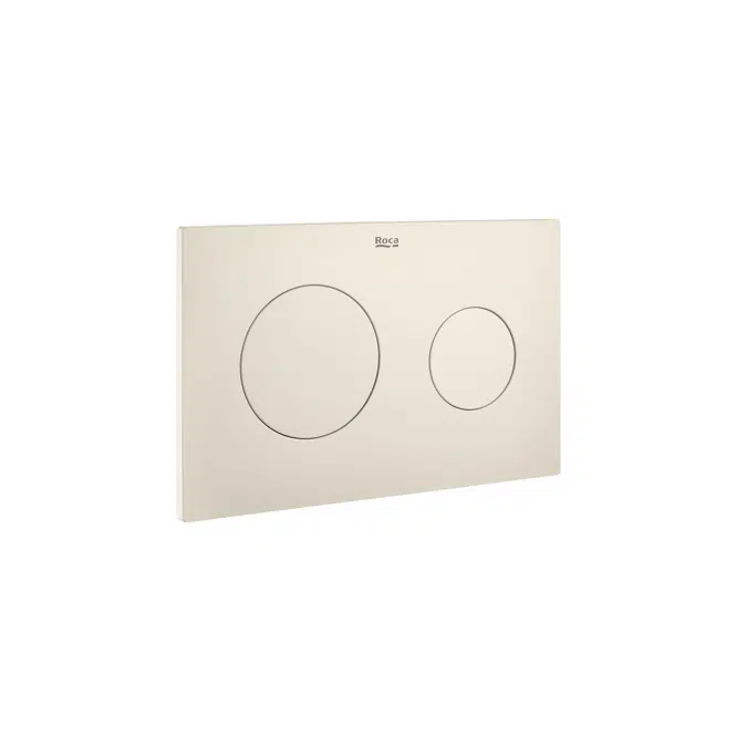 IN-WALL PL10 DUAL (ONE) - Matt finish dual flush operating plate for concealed cistern