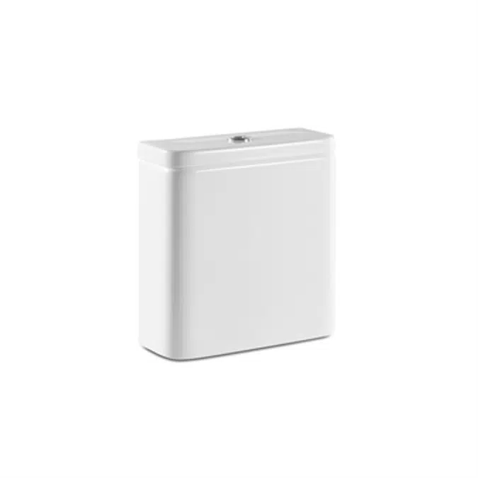 Dual flush 4/2L Toilet cistern with side inlet for compact back to wall toilet