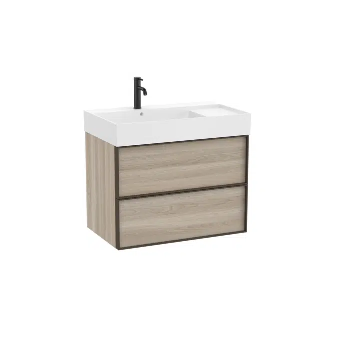 Inspira Unik (base unit with two drawers and Fineceramic® basin)