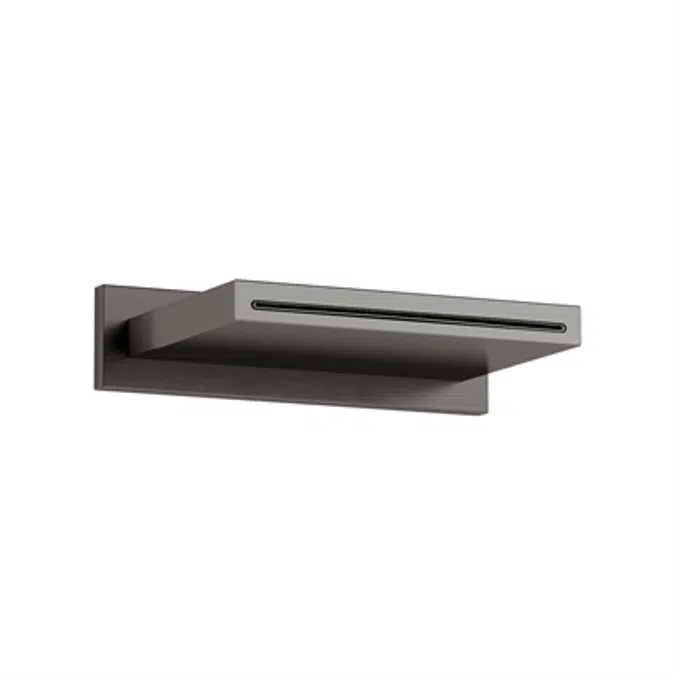 ARMANI - ISLAND Wall-mounted cascade spout.