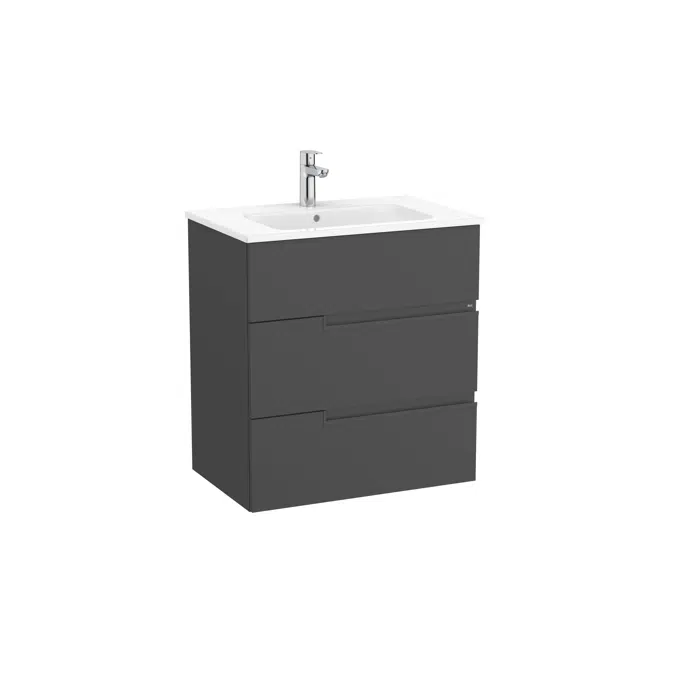 Victoria-N. Unik - base unit with three drawers, legs and basin