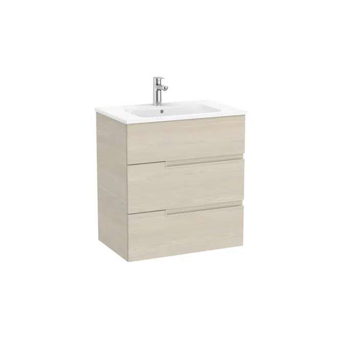 Victoria-N. Unik - base unit with three drawers, legs and basin