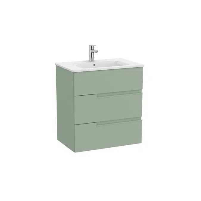 Victoria-N. Unik - base unit with three drawers, legs and basin