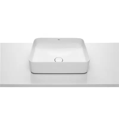 imagen para INSPIRA SQUARE 500 Over countertop FINECERAMIC® basin