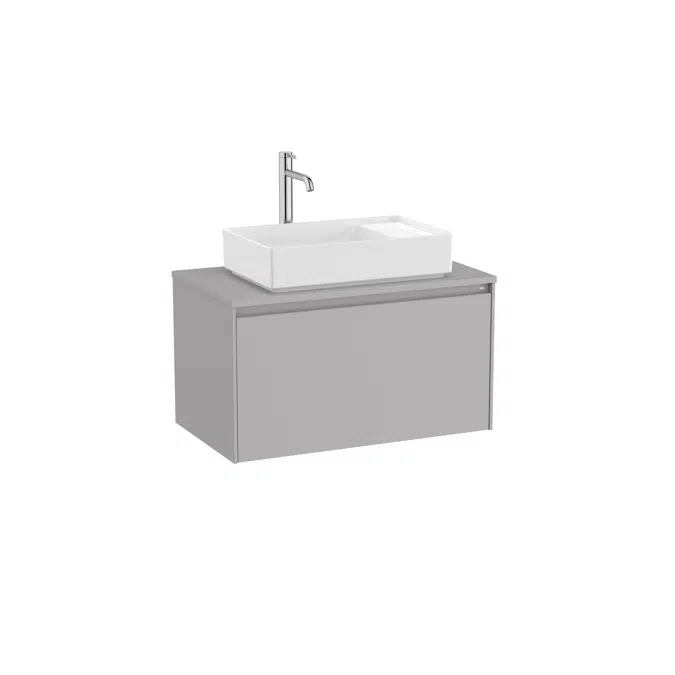 ONA Base unit for over countertop basin with one drawer)