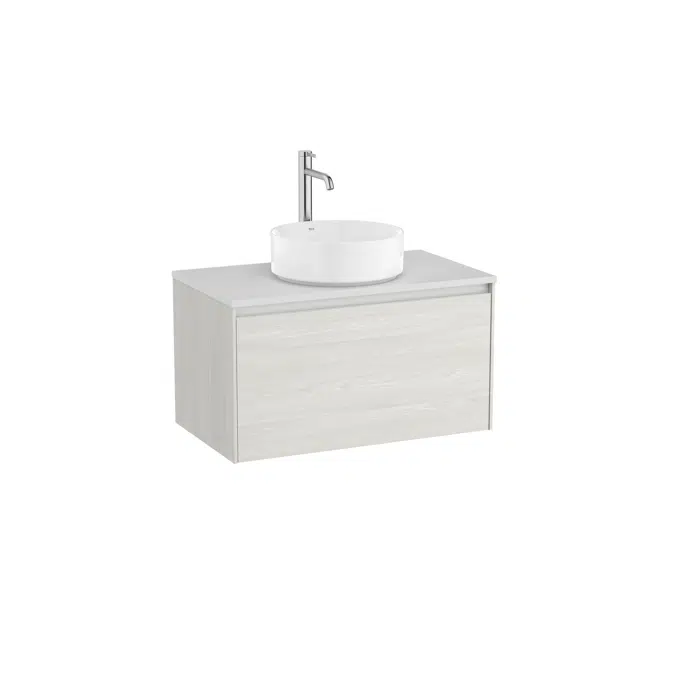 ONA Base unit for over countertop basin with one drawer)