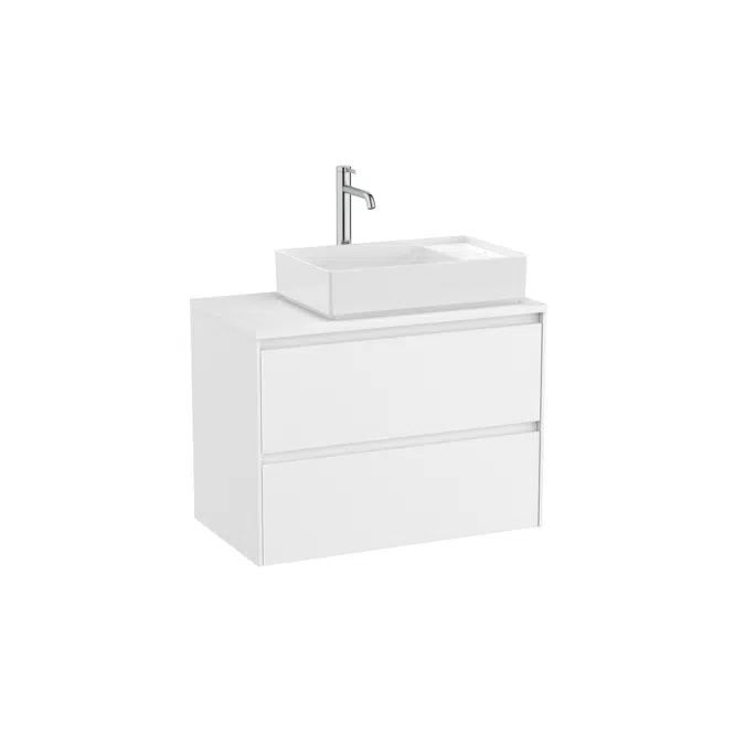 ONA Base unit for over countertop basin with one drawer)