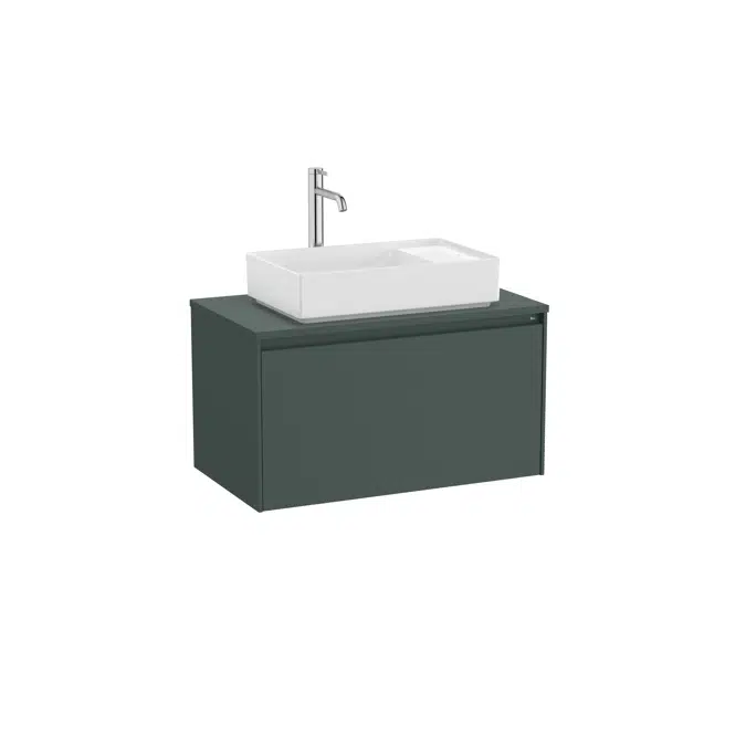 ONA Base unit for over countertop basin with one drawer)