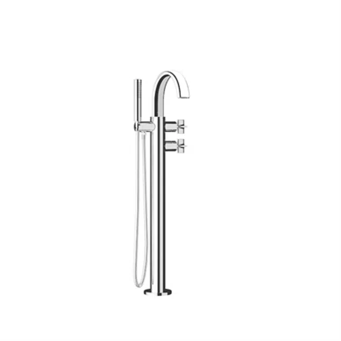 ARMANI - BAIA Floorstanding thermostatic bath-shower mixer
