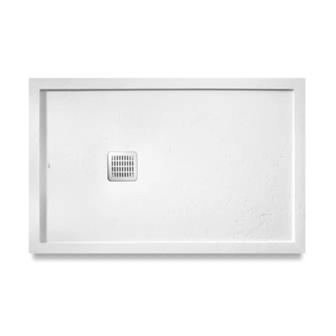 TERRAN 1600x700 Stonex shower tray w/ frame