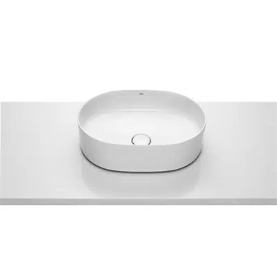 imagen para INSPIRA ROUND 500 Over countertop FINECERAMIC® basin