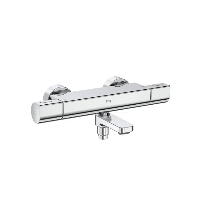 T-1000 Round Wall-mounted bath-shower mixer everlux