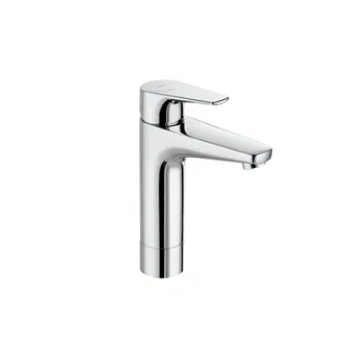 imagen para ATLAS Smooth body medium-neck plus basin mixer, Cold Start