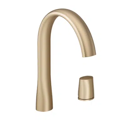 Image for ARMANI - ISLAND Single side lever washbasin mixer with pop-up waste