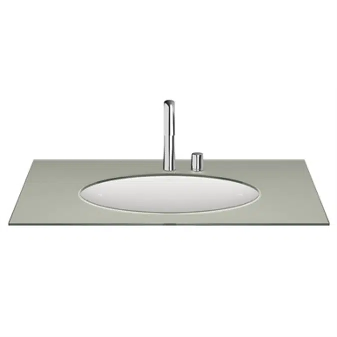 ARMANI - ISLAND Under-counter washbasin
