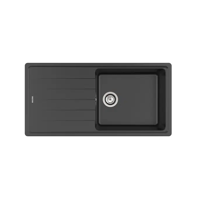 BERGEN 1000 QUARZEX® single bowl kitchen sink